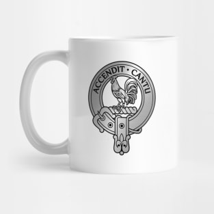 Clan Cockburn Crest & Tartan Mug